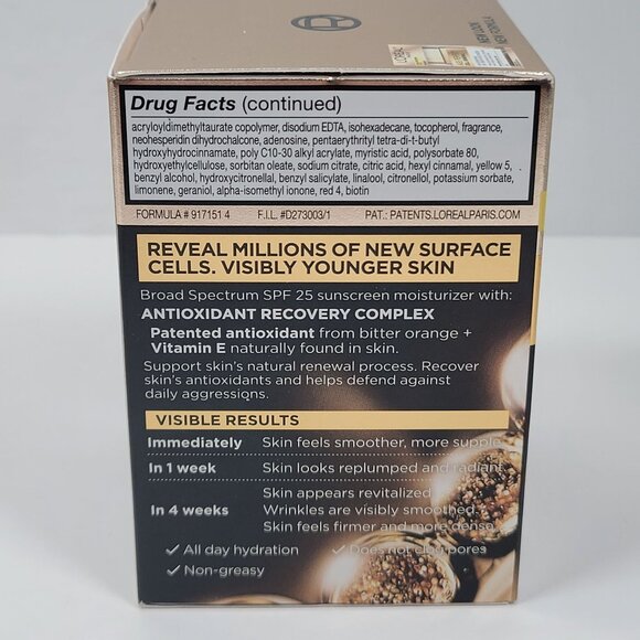 LOreal Paris Age Perfect Cell Renewal Anti-Aging Moisturizer SPF 25 1.7 Oz NIB - Picture 2 of 5